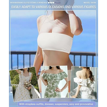 Shop Women's Sports Bandeau Casual Tube Top Bra