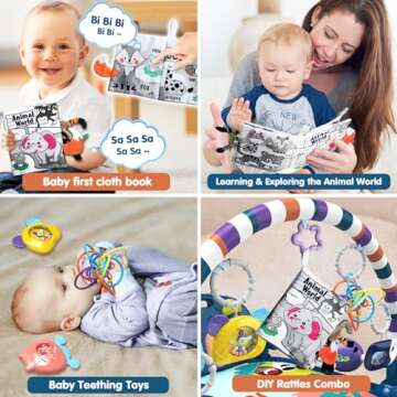 Unique ESOLOM Baby Play Mat with Musical Piano and Toys