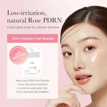 Medicube PDRN Pink Peptide Toner I Pink Glow Toner for Skin Boosting, Soothing and Calming, Uneven Skin Tone, Rose PDRN & Peptide & Niacinamide, Korean Skin Care (250ml / 8.45 fl. oz.)