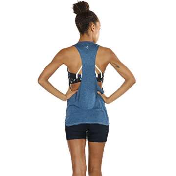 Icyzone Women's Workout Tank Tops - Pack of 3 Athletic Shirts