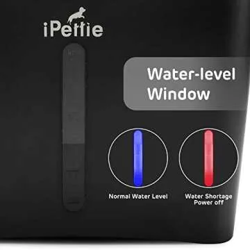 Ultra-Quiet iPettie Kamino Cat Water Fountain - 3L Capacity