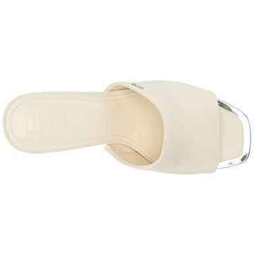 DKNY Bronx Open Toe Fashion Pump Heel Sandal - Women's Beige