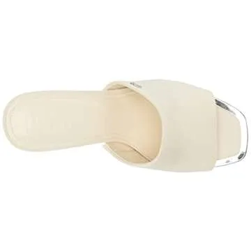 DKNY Bronx Open Toe Fashion Pump Heel Sandal - Women's Beige