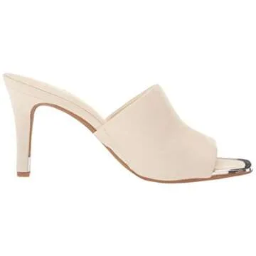 DKNY Bronx Open Toe Fashion Pump Heel Sandal - Women's Beige