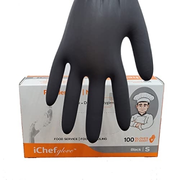 Premium iChef Nitrile Gloves for Safe Food Handling