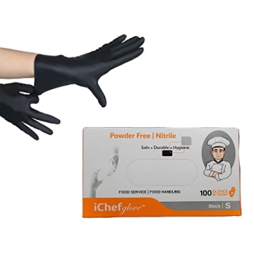 Premium iChef Nitrile Gloves for Safe Food Handling