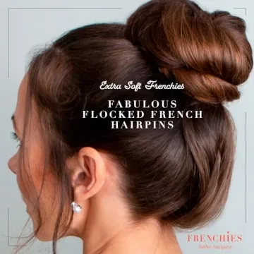 Frenchies French Twist Hair Pins for All Hair Types, 20 Count