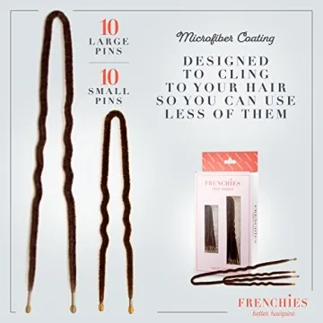 Frenchies French Twist Hair Pins for All Hair Types, 20 Count