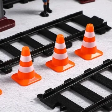 STOBOK Mini Traffic Cones for Kids Educational Play
