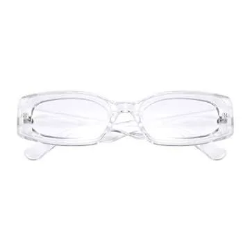 FEISEDY Retro Rectangle Sunglasses - Stylish Y2K Eyewear for All