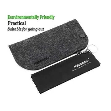 FEISEDY Retro Rectangle Sunglasses for Summer Style