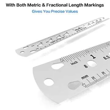 ALEOED Bike Spoke Length, Ball Bearing, Crank Cotter and Nipple Size Ruler Gauge Tool for MTB Road Bicycle Measuring