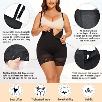 EESIM Colombianas Shapewear for Women Tummy Control