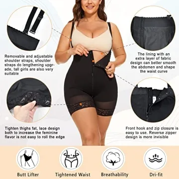 EESIM Colombianas Shapewear for Women Tummy Control