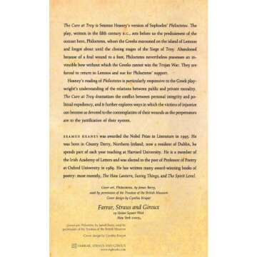 The Cure at Troy: A Sophocles Adaptation