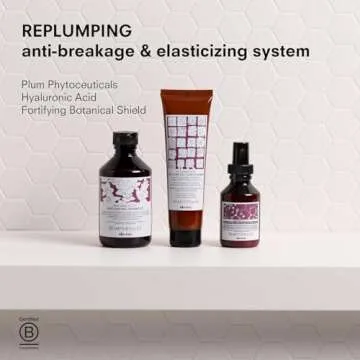 Davines Naturaltech REPLUMPING Hair Filler Superactive, Leave-In Treatment To Invigorate, Add Shine And Fullness, Anti-Humidity Styling Protection, 3.38 Fl Oz