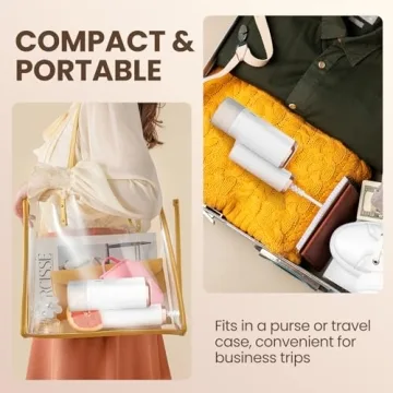 Foldable 1200W Handheld Garment Steamer for Travel