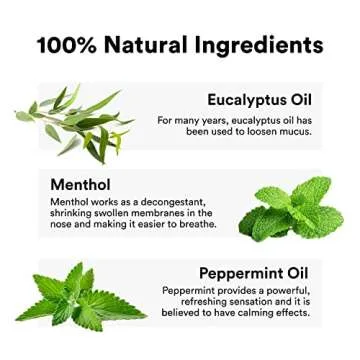 BoomBoom Nasal Stick (3 Pack) | Vapor Flow Technology | Better Breathing + Natural Focus | Cool Refr...