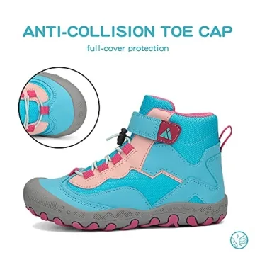 Mishansha Kids Water Resistant Hiking Boots for Adventures
