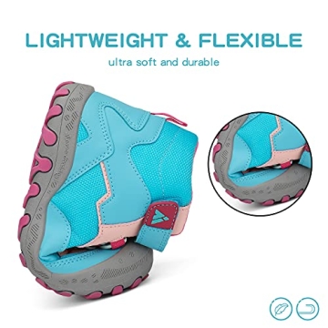 Mishansha Kids Water Resistant Hiking Boots for Adventures