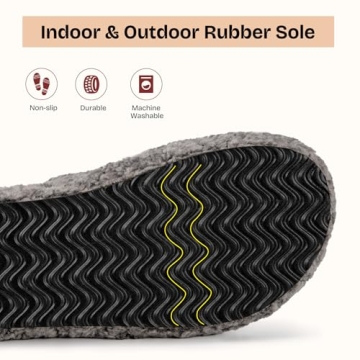 EverFoams Women’s Cozy Fuzzy Slippers for Relaxing Home Wear