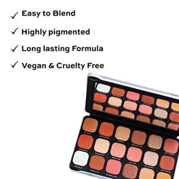 Makeup Revolution Forever Flawless Decadent, Eyeshadow Palette, Create Long-Lasting Eye Makeup Looks...