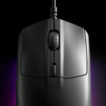 SteelSeries Rival 3 Gaming Mouse - 8,500 CPI TrueMove Core Optical Sensor - 6 Programmable Buttons - Split Trigger Buttons - Brilliant Prism RGB Lighting, Ergonomic, Black