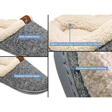 Comfort Padded Memory Foam Slippers for Women