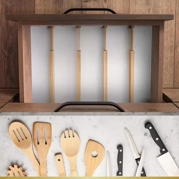 Adjustable Bamboo Drawer Dividers for Ultimate Organization