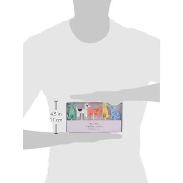 Meri Meri Dog Candles Pack of 5 for Dog Lovers