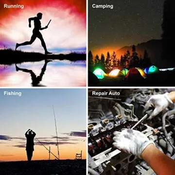 ALPHA HOME 40 LED Closet Light, Portable USB Rechargeable Sport Cupboard Light, Stick on Anywhere Ma...