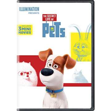 The Secret Life of Pets DVD - Hilarious Animated Adventure