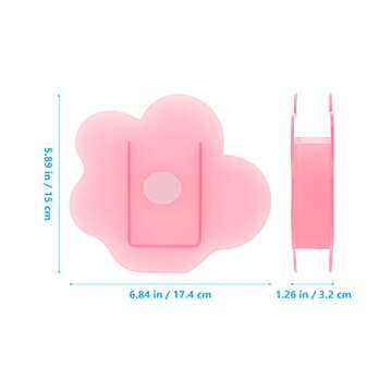 Acrylic Cloud Shaped Flower Vase Make Up Brush Pen Holder Elegant Modern Contemporary Design Vase fo...