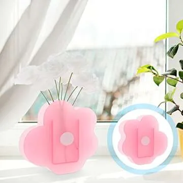 Acrylic Cloud Shaped Flower Vase Make Up Brush Pen Holder Elegant Modern Contemporary Design Vase for Home Office Wedding Decor (Frosted)
