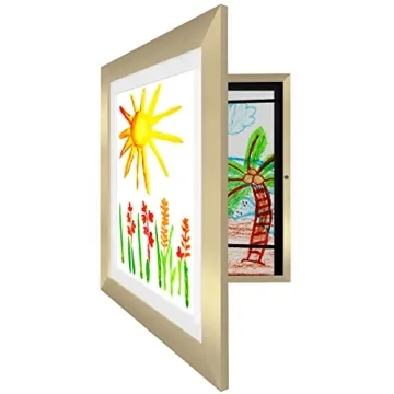 Americanflat Kids Art Frame - Front Loading Picture Frame