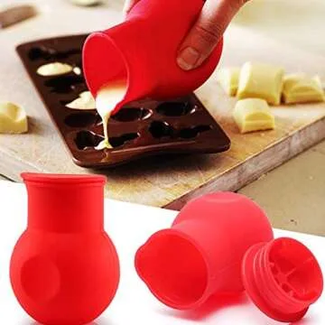 DD-life 3 Pcs Silicone Melting Pot Set for Easy Cooking