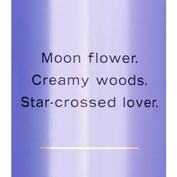 Victoria's Secret Midnight Bloom Body Mist for Women, Perfume with Notes of Moon Flower and Creamy W...
