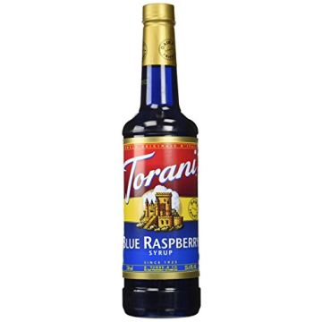 Buy Torani Blue Raspberry Syrup, 750 mL for Refreshing Drinks
