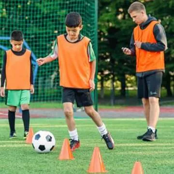 Faswin 40 Pack Bright 7 Inch Traffic Cones for Events