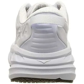 Hoka Women's Bondi Slip Resistant Sneaker, White, 9.5