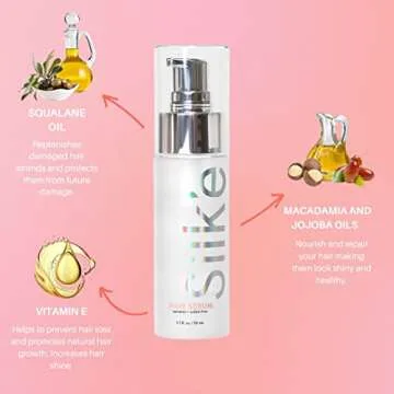 Sleek'e Silk'e Hair Repair Therapy Serum - Controls Frizz for Silky, Shiny, and Smooth finish (50ML/1.7oz)