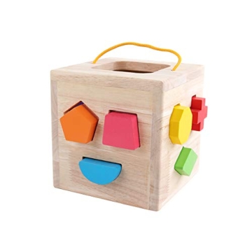 GEMEM Shape Sorter Toy for Toddlers 18 Months to 3 Years
