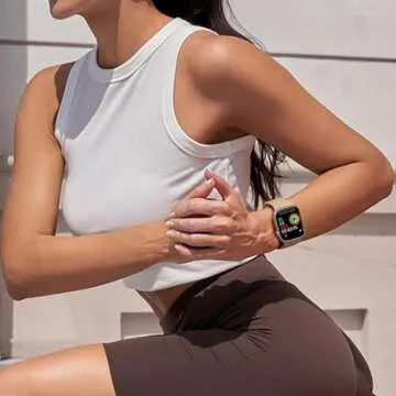 Maledan Compatible with Apple Watch Bands Women Men 40mm 38mm 41mm 42mm 44mm 45mm 46mm 49mm, 6 Pack Silicone Sport Strap Band Replacement for Apple Watch iWatch Bands Series 10 9 8 7 6 5 4 3 SE Ultra