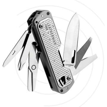 LEATHERMAN FREE T4 Multitool & Knife, Made in USA