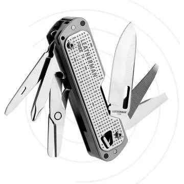 LEATHERMAN FREE T4 Multitool & Knife, Made in USA