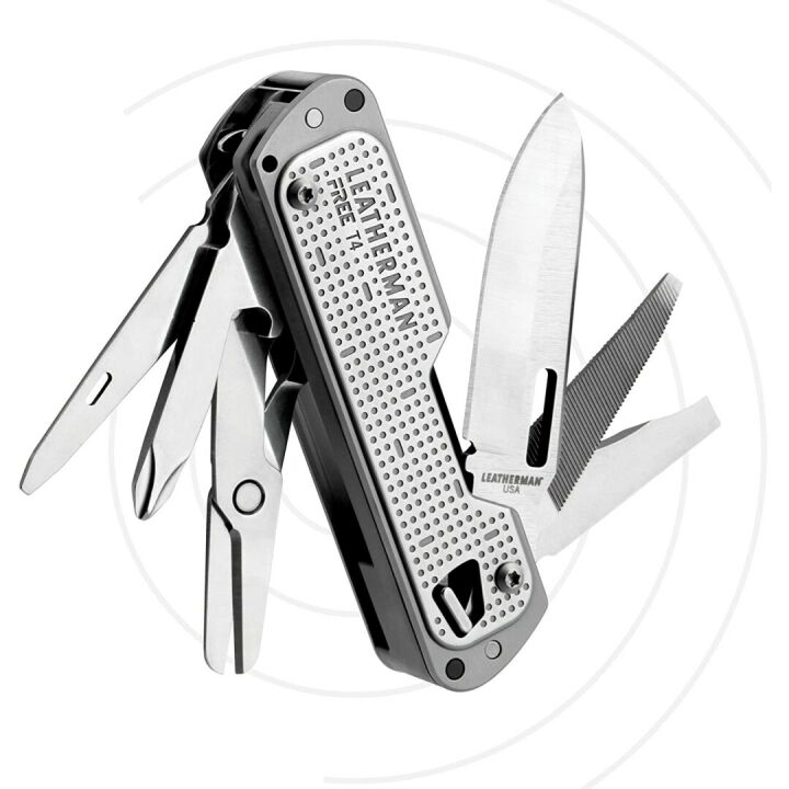 LEATHERMAN FREE T4 Multitool & Knife, Made in USA