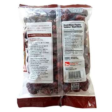 Haitai Premium Dried Red Dates (Jujube) - Nutrient-Rich Snack 16 oz