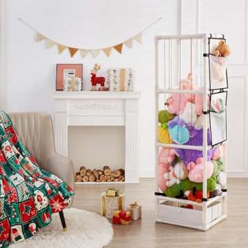 Stuffed Animal Storage Zoo – Durable & Space-Saving Solution