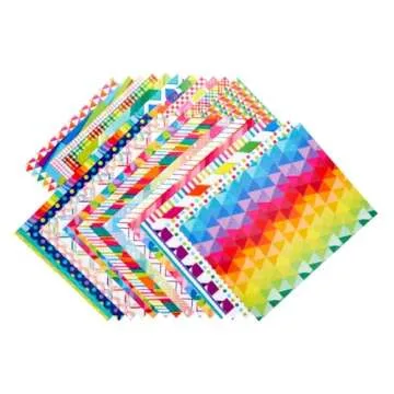 Bright Pop Cardstock Pack of 25 Vibrant Sheets