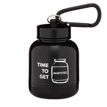 OnMyWhey Portable Protein Powder Funnel Keychain - TSA Approved